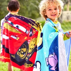 Lightning McQueen Beach Towel – Cars – Personalized