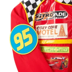 Lightning McQueen Light-Up and Sound Costume for Kids – Cars