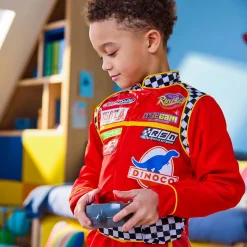 Lightning McQueen Light-Up and Sound Costume for Kids – Cars