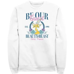 Lumiere ''Be Our Guest'' Pullover Sweatshirt for Adults – Beauty and the Beast