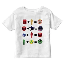 Marvel Emoji Equation Tee for Kids – Customizable