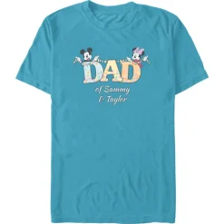 Mickey and Minnie Mouse ''Dad'' T-Shirt – Customized