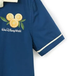 Mickey and Minnie Mouse Fruit Stand Button Down Shirt for Kids – Walt Disney World