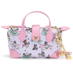 Mickey and Minnie Mouse in the Parks Mini Pouchette Bag by Stoney Clover Lane