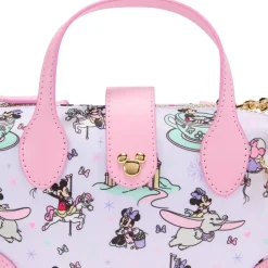 Mickey and Minnie Mouse in the Parks Mini Pouchette Bag by Stoney Clover Lane