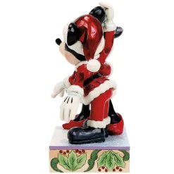 Mickey and Minnie Mouse ''Mistletoe Moments'' Figure by Jim Shore