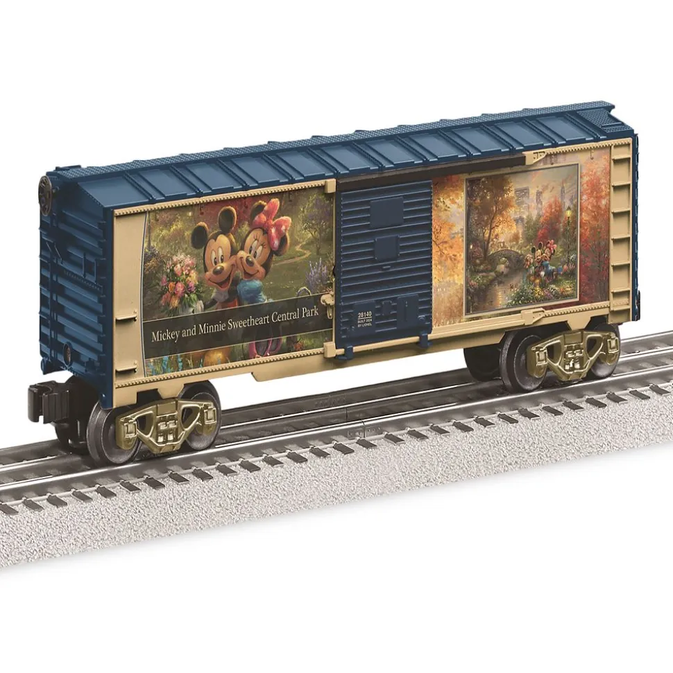 Mickey and Minnie Mouse ''Sweethearts Central Park'' Thomas Kinkade Studios Train Car by Lionel