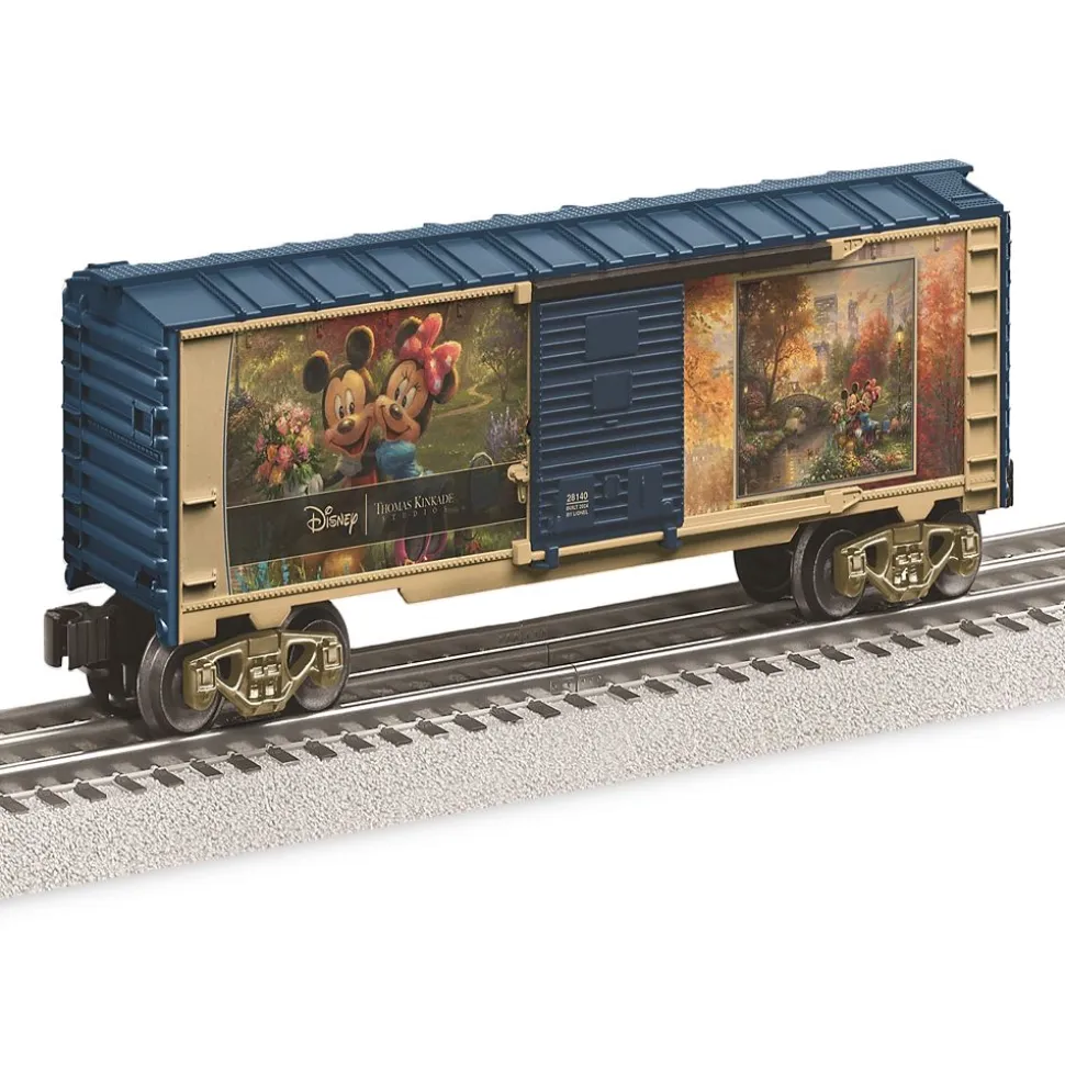 Mickey and Minnie Mouse ''Sweethearts Central Park'' Thomas Kinkade Studios Train Car by Lionel