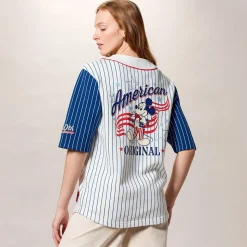 Mickey Mouse Americana Baseball Jersey for Adults