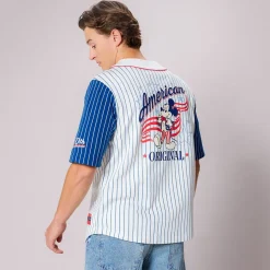 Mickey Mouse Americana Baseball Jersey for Adults