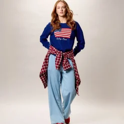 Mickey Mouse Americana Pullover Sweater for Women