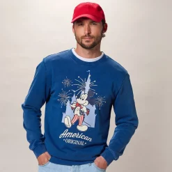 Mickey Mouse Americana Pullover Sweatshirt for Adults