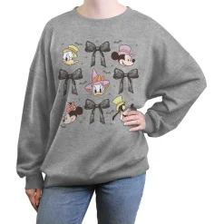 Mickey Mouse and Friends Halloween ''Bows'' Pullover Sweatshirt for Adults