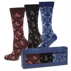 Mickey Mouse and Friends Multicolored Socks Gift Set for Adults