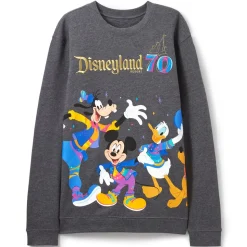 Mickey Mouse and Friends Pullover Sweatshirt – Disneyland Resort 70th Anniversary Celebration Collection