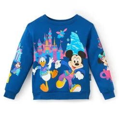 Mickey Mouse and Friends Pullover Sweatshirt for Kids – Disneyland 70th Anniversary