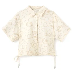 Mickey Mouse Button Down Short Sleeve Shirt for Adults by Her Universe