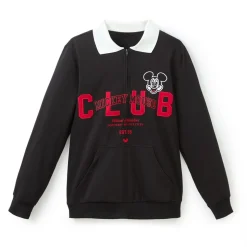 Mickey Mouse Club Half-Zip Polo for Adults by Our Universe