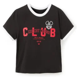 Mickey Mouse Club Ringer T-Shirt for Women by Her Universe