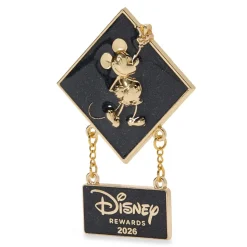 Mickey Mouse Dangler Pin – Disney Rewards 2026 – Disney® Visa® Cardmember Exclusive – Limited Release