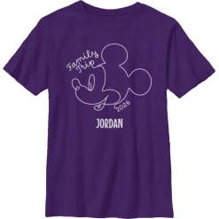 Mickey Mouse ''Family Trip 2026'' T-Shirt for Kids – Customized