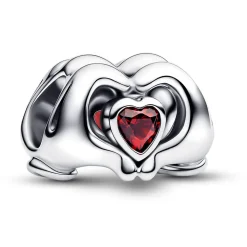 Mickey Mouse Heart Hands Charm by Pandora
