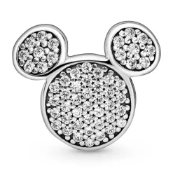 Mickey Mouse Icon Pavé Clip Charm by Pandora – Disney Parks