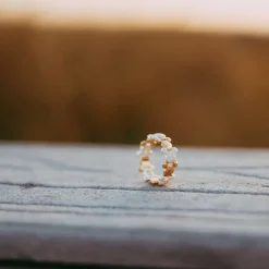 Mickey Mouse Icon Two-Tone Ring by Rebecca Hook