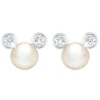 Mickey Mouse Pearl Earrings by CRISLU