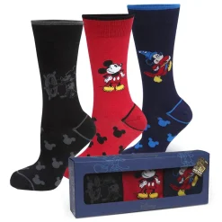 Mickey Mouse 90th Anniversary Socks Gift Set for Adults