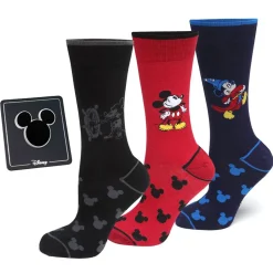 Mickey Mouse 90th Anniversary Socks Gift Set for Adults