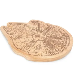 Millennium Falcon Wooden Serving Board – Star Wars