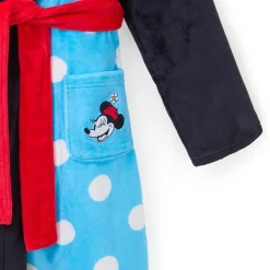 Minnie Mouse Plush Hooded Robe for Women