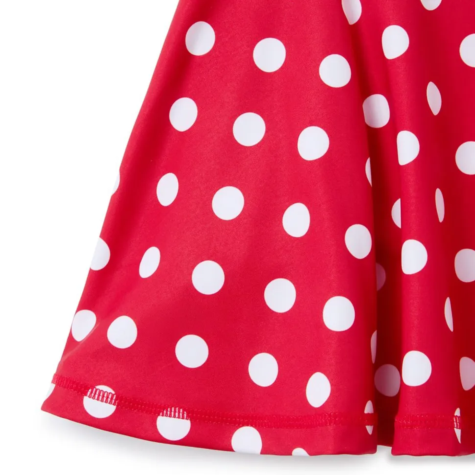 Minnie Mouse Polka Dot Skirt with Built-in Shorts for Kids