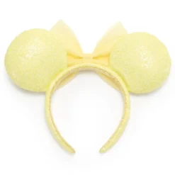 Minnie Mouse Sequined Ear Headband for Adults – Joyful Yellow