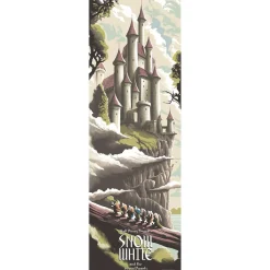 ''Snow White and the Seven Dwarfs'' Gallery Wrapped Canvas by JC Richard – Limited Edition