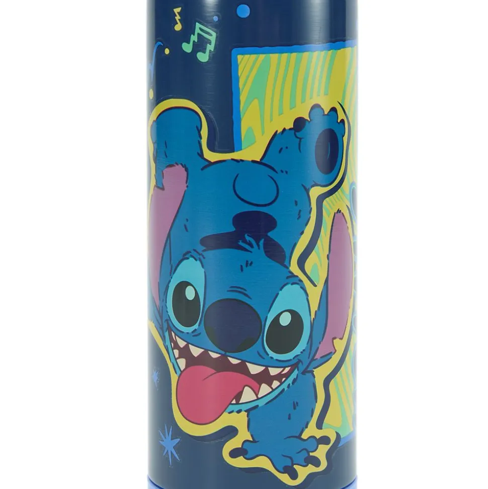 Stitch 16 oz. Stainless Steel Water Bottle with Built-In Straw – Lilo & Stitch