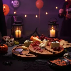 The Haunted Mansion Cheese Board and Tools Set by Picnic Time