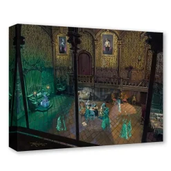 The Haunted Mansion ''Foolish Mortals'' Gallery Wrapped Canvas by Rodel Gonzalez – Limited Edition