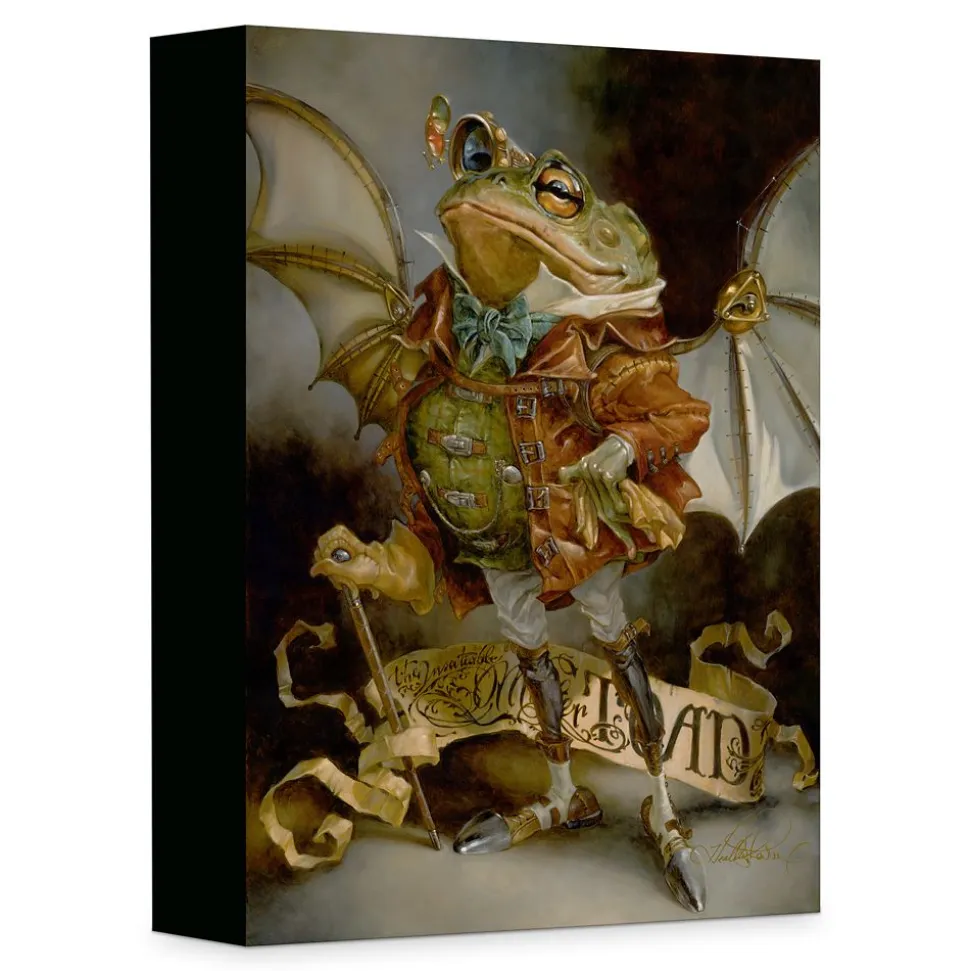 ''The Insatiable Mr. Toad'' Giclée on Canvas by Heather Edwards