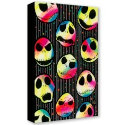 The Nightmare Before Christmas ''Jack Skellington'' Gallery Wrapped Canvas by Beau Hufford – Limited Edition