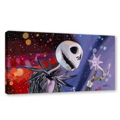 The Nightmare Before Christmas ''White Things in the Air'' Gallery Wrapped Canvas by Arienne Boley – Signed Limited Edition