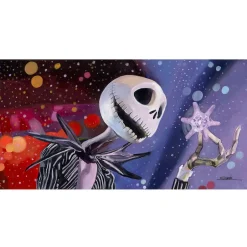 The Nightmare Before Christmas ''White Things in the Air'' Gallery Wrapped Canvas by Arienne Boley – Signed Limited Edition