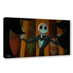 The Nightmare Before Christmas ''What's This?'' Gallery Wrapped Canvas by Rob Kaz – Signed Limited Edition
