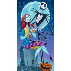 The Nightmare Before Christmas ''Stitched Together'' Gallery Wrapped Canvas by Tim Rogerson – Signed Limited Edition