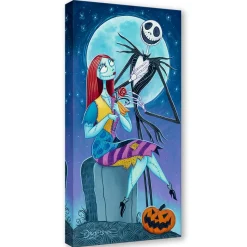 The Nightmare Before Christmas ''Stitched Together'' Gallery Wrapped Canvas by Tim Rogerson – Signed Limited Edition