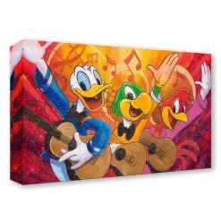 The Three Caballeros ''Three Caballeros'' Gallery Wrapped Canvas by Stephen Fishwick – Limited Edition