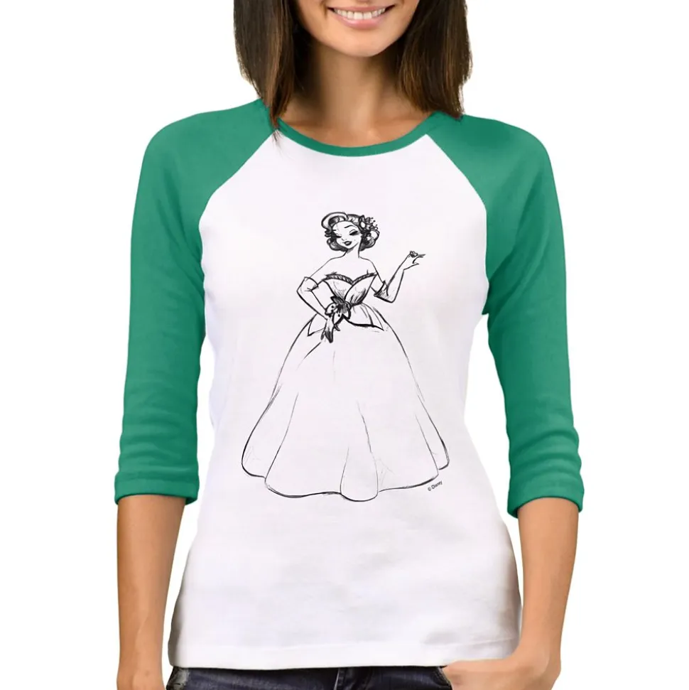Tiana Raglan T-Shirt – Art of Princess Designer Collection