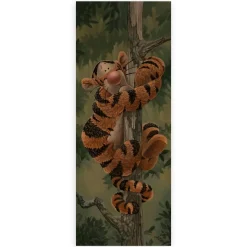 Tigger ''Don't look Down'' by Jared Franco Hand-Signed & Numbered Canvas Artwork – Limited Edition
