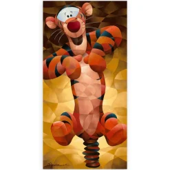 Tigger ''Tigger's Bounce'' Giclée by Tom Matousek – Limited Edition